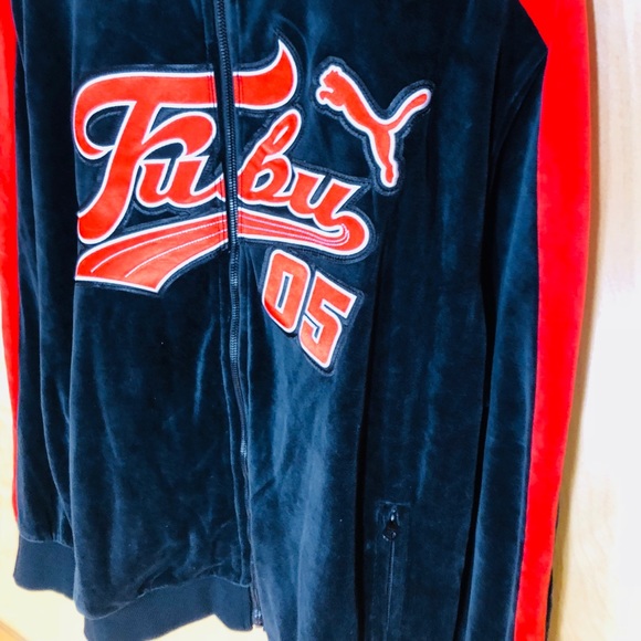 NWT PumaXFubu Men’s ‘05 Suede Track Jacket-577091 - Picture 7 of 8